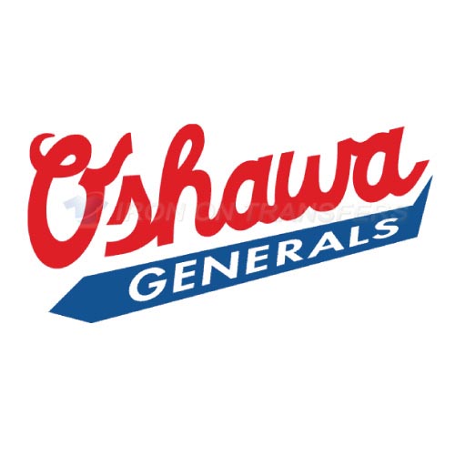 Oshawa Generals Iron-on Stickers (Heat Transfers)NO.7363